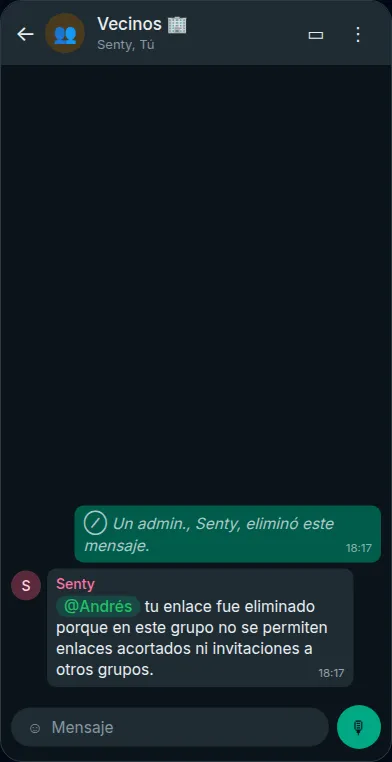 Lo que se ve en el grupo